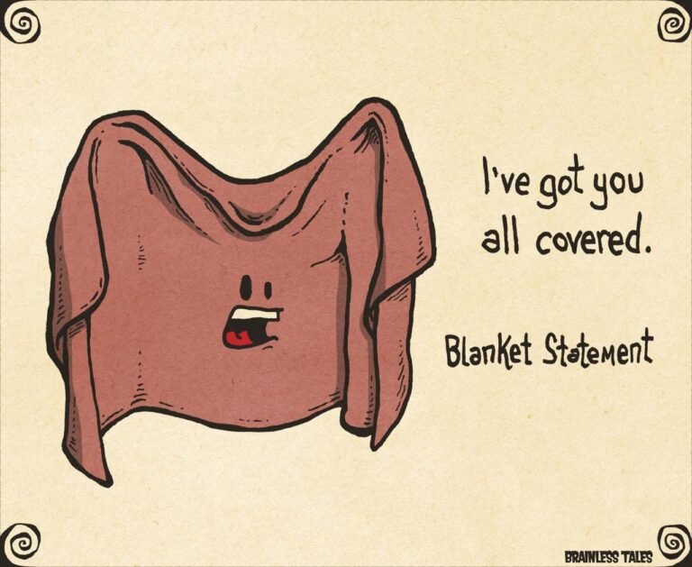 Blanket Puns