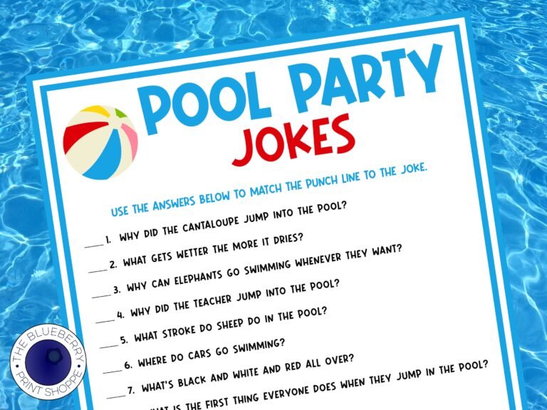 Pool Puns