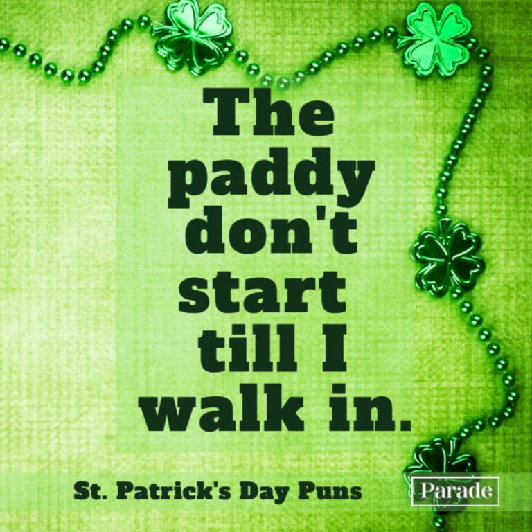 St. Patrick'S Day Puns