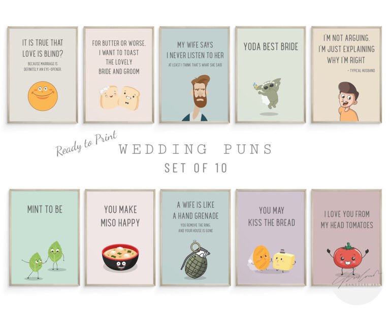 Wedding Puns