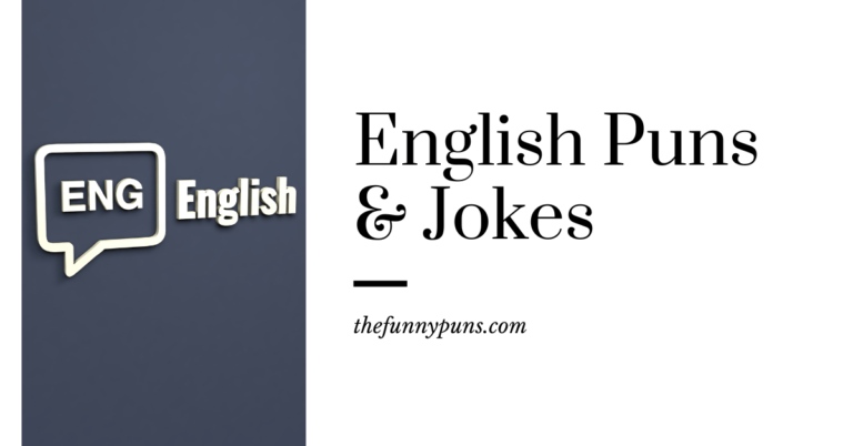 English Puns: A Play on Words That's Seriously Funny!