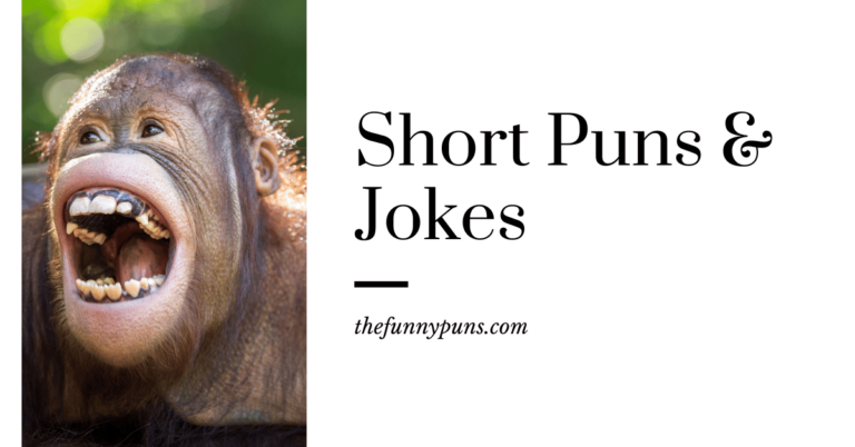 Short Puns: Quick Laughs to Brighten Your Day