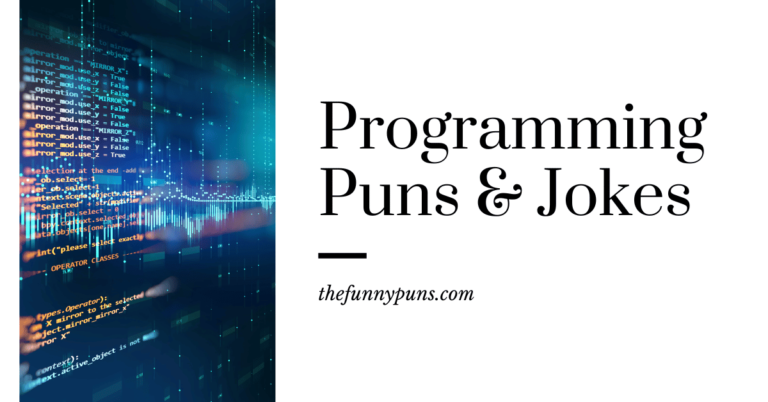 Programming Puns & Jokes: Laugh Your Code Off!