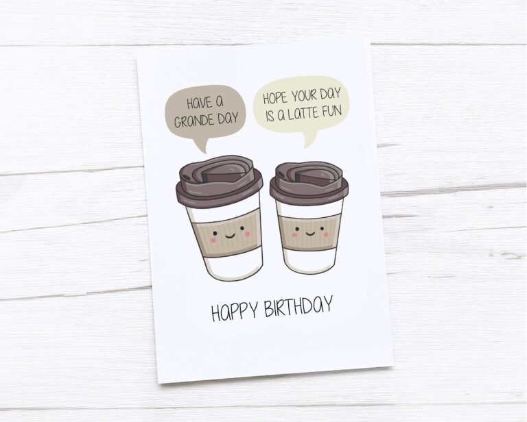 Coffee Birthday Puns