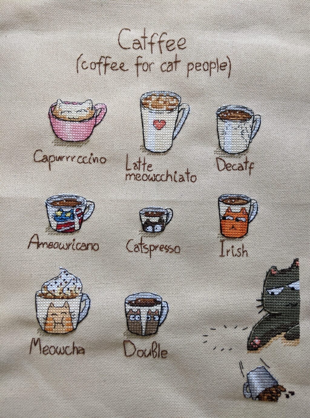 Cat Coffee Puns