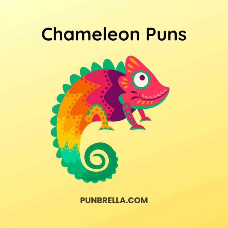 Chameleon Puns