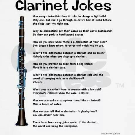 Clarinet Jokes