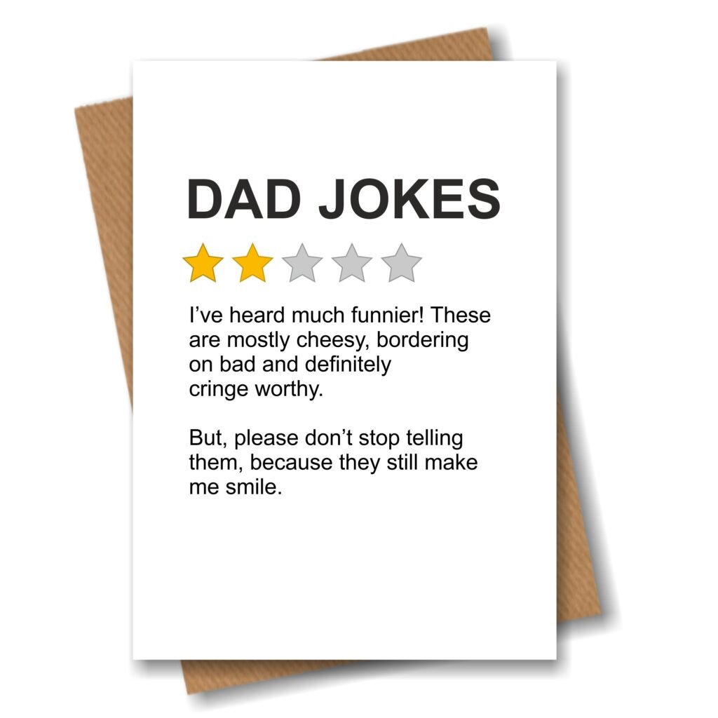 Dad Jokes for Birthday Cards