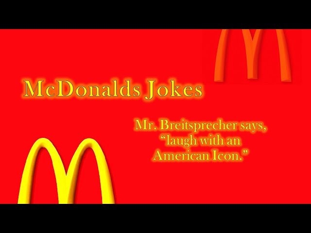 Mcdonalds Jokes