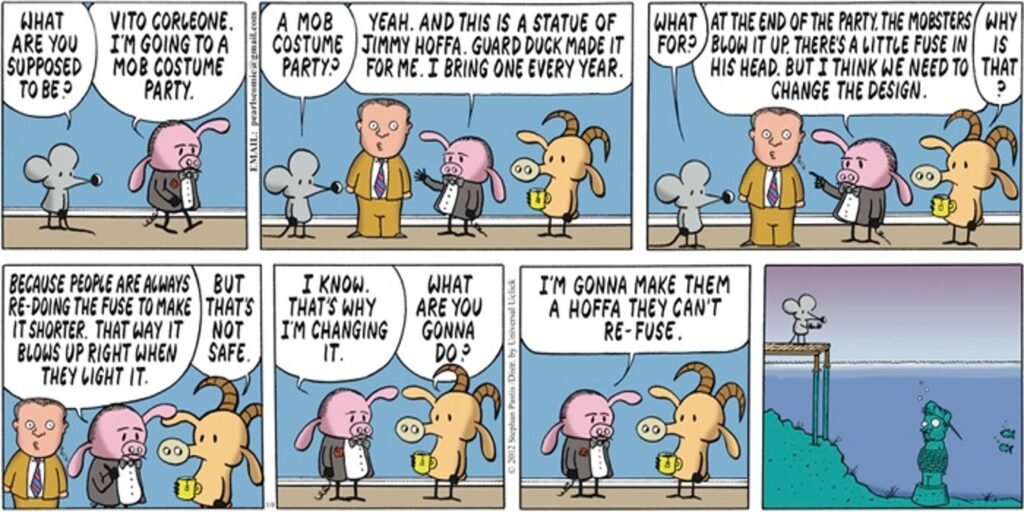 Pearls before Swine Puns