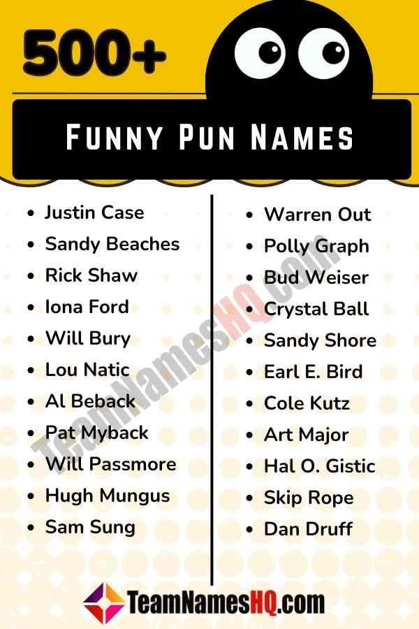 Pun Names