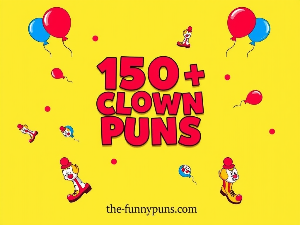 Clown Puns & Jokes: Humor That'll Tickle Your Funny Bone!