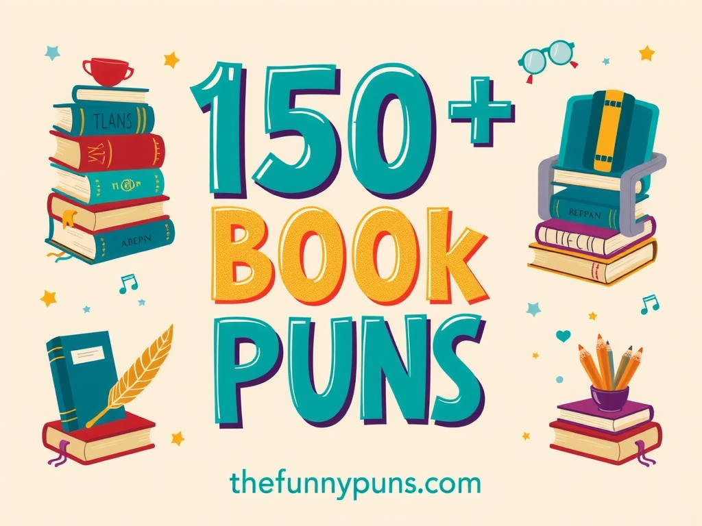 Book Puns: Page-Turning Humor for Bibliophiles