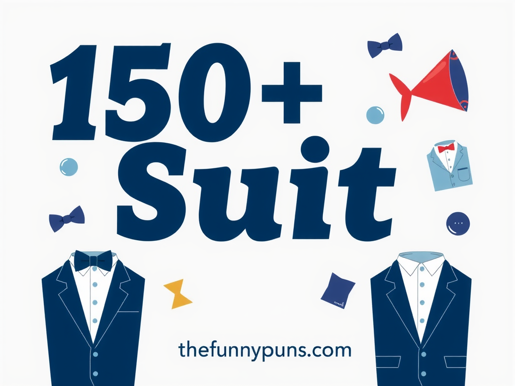 Suit Puns: Tailored Laughs to Fit Your Humor!