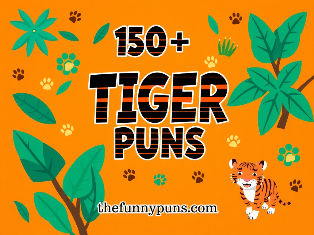 Tiger Puns: Claw-some Jokes to Make You Purr!