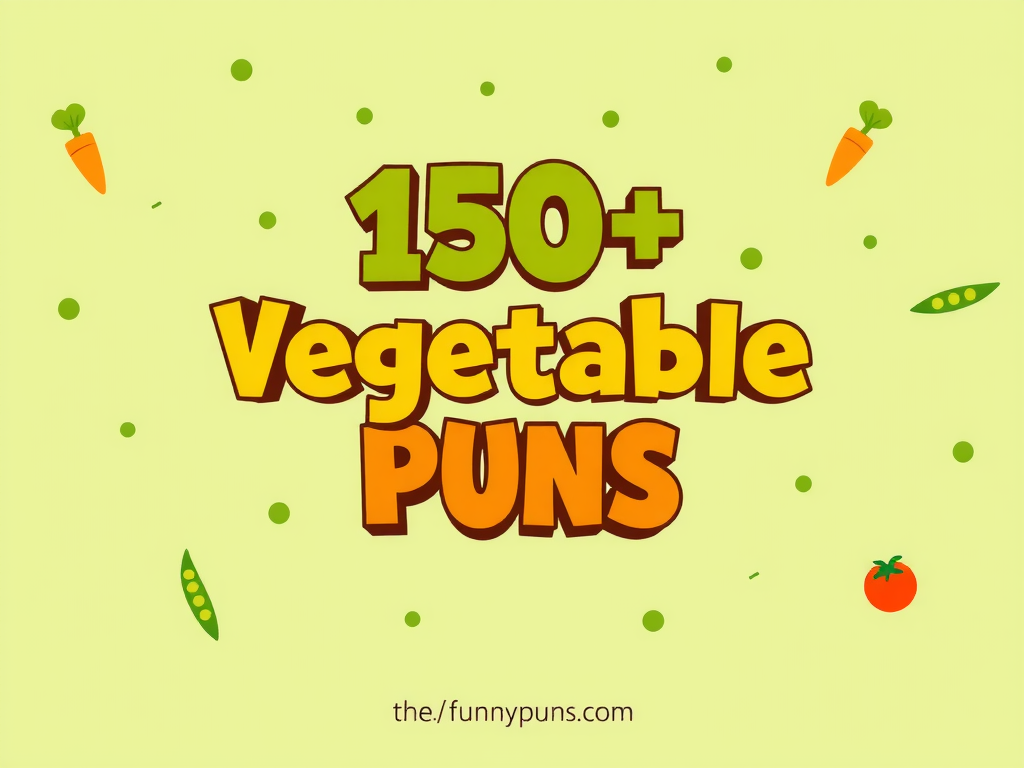 Vegetable Puns: Peas Laugh, You’ll Carrot Believe It!