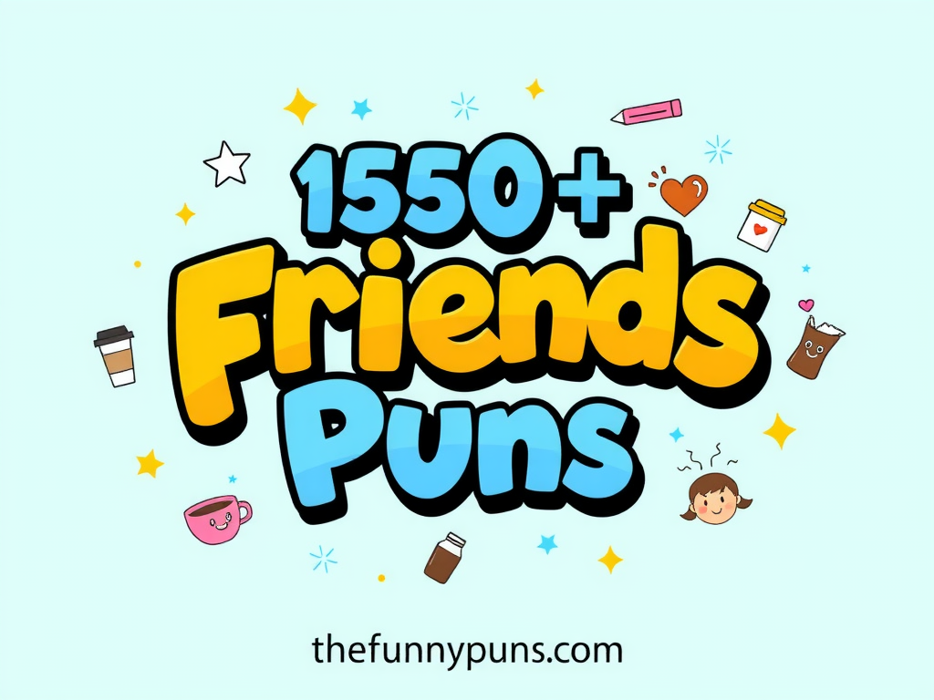 Friends Jokes & Puns: Guaranteed Laughs for Your Circle!
