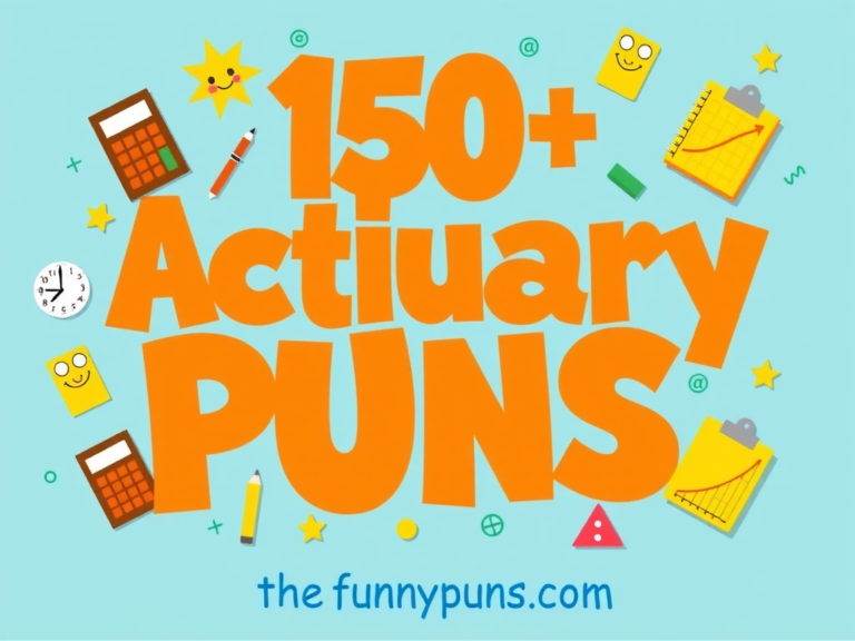 Actuary Puns: Calculating the Laughter Quotient!