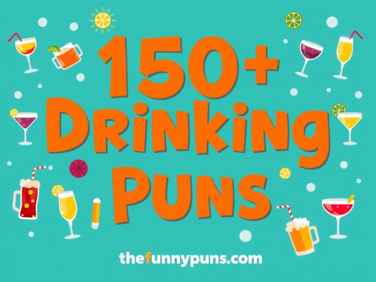 Drinking Puns: Cheers to Laughs & Libations!