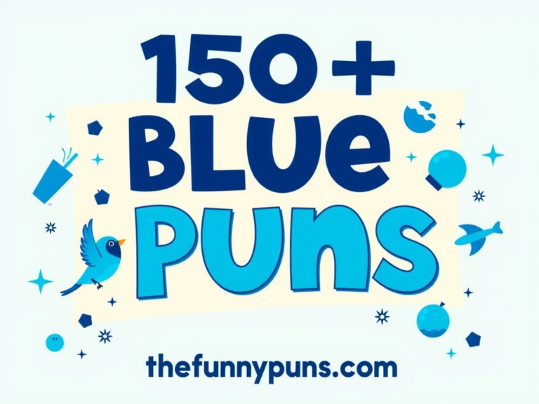 Blue Puns: A Whirlwind of Laughter and Wordplay!