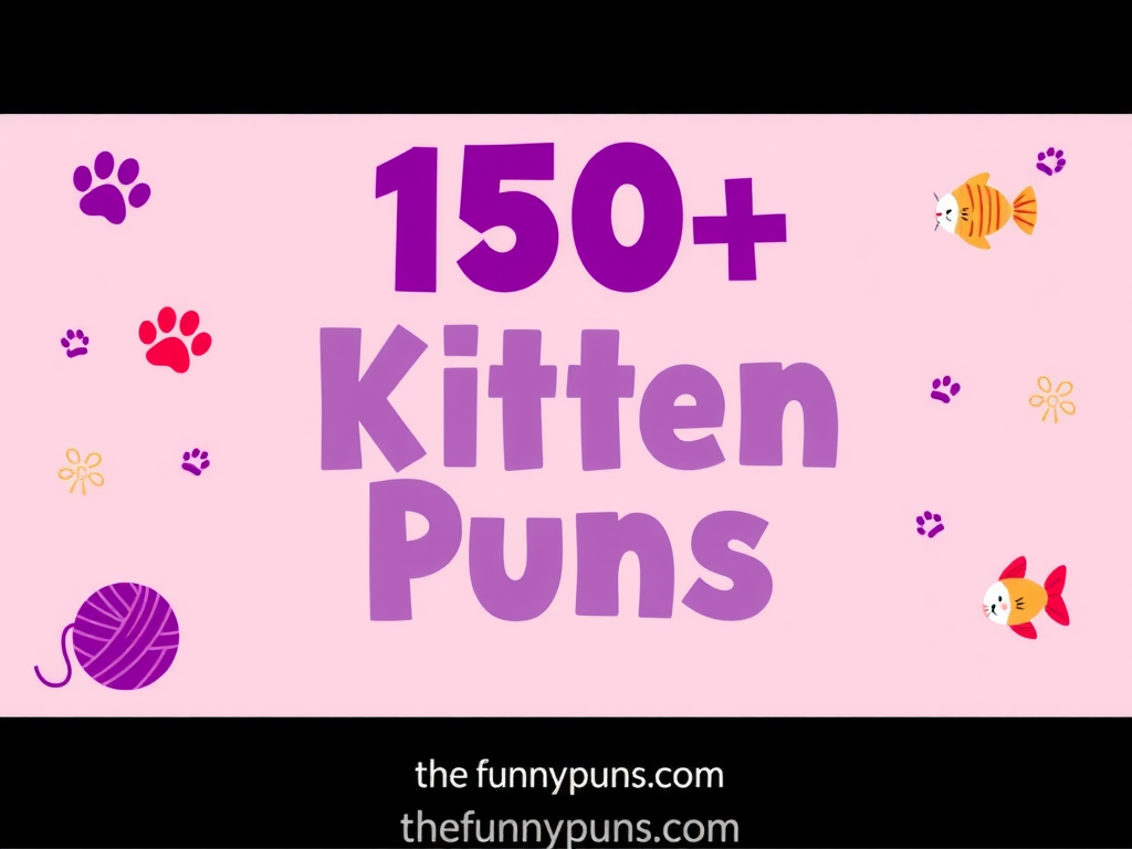 Kitten Puns: Claw-ver Quips to Make You Purr with Laughter