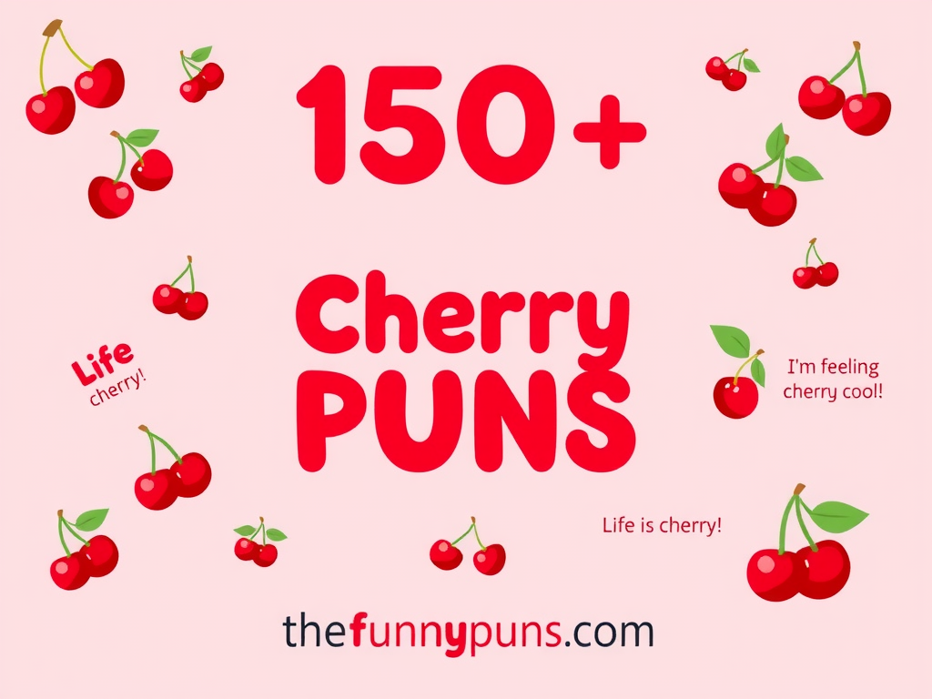 Cherry Puns: Sweet Humor That'll Make You Pit-Stop & Laugh