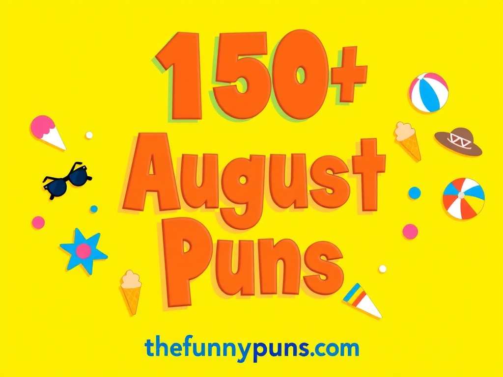 August Puns: Sizzle Your Summer With Laughter!