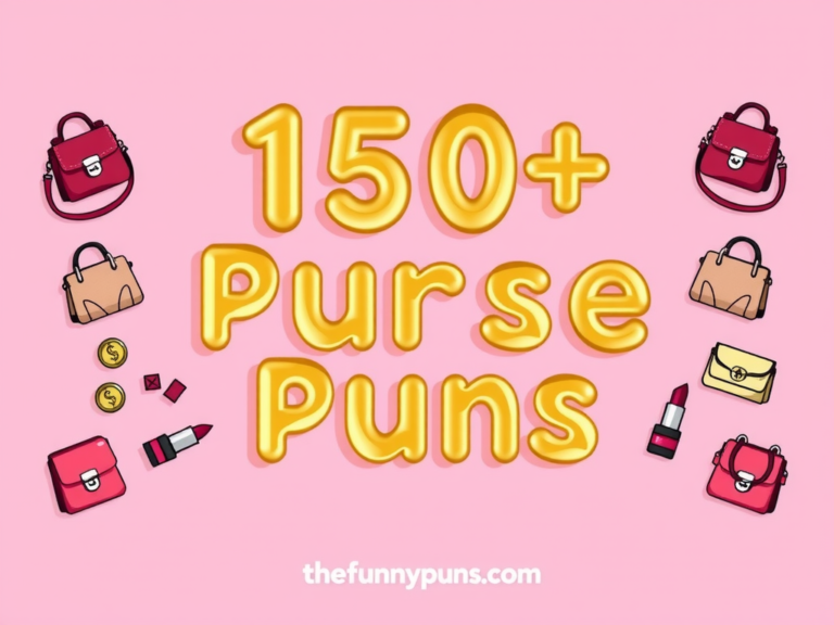 Purse Puns: Clutch Your Sides with Laughter!