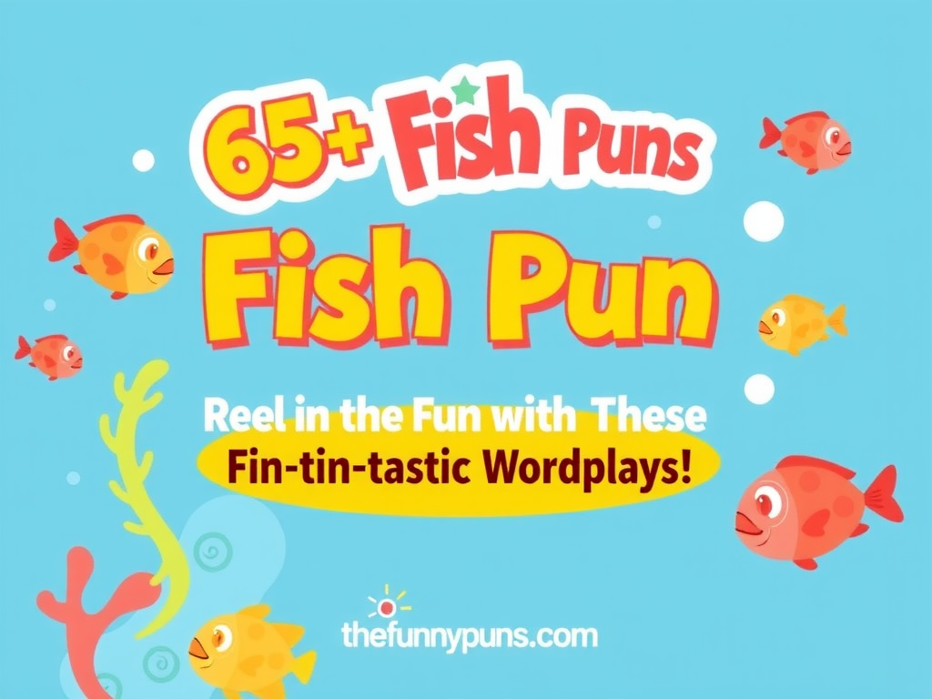 65+ Fish Puns: Reel in the Fun with These Fin-tastic Wordplays!