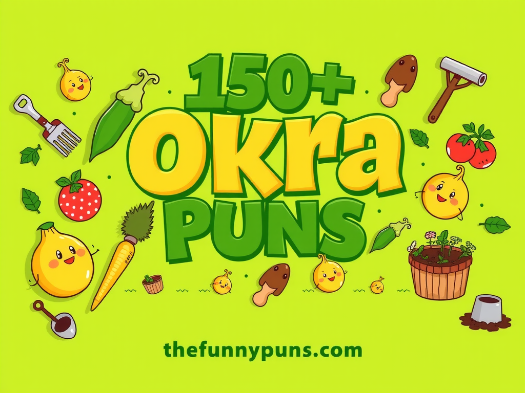 Okra Puns: Sowing Seeds of Laughter and Fun!