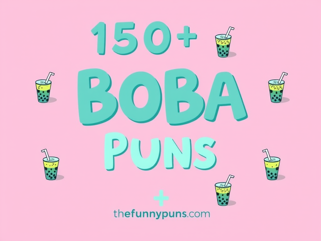 Boba Puns: Sip into a World of Bubble Tea Humor