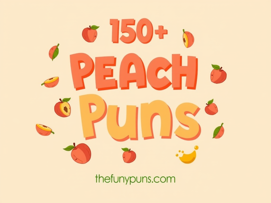 Peach Puns: Sweet and Juicy Wordplay for Every Occasion