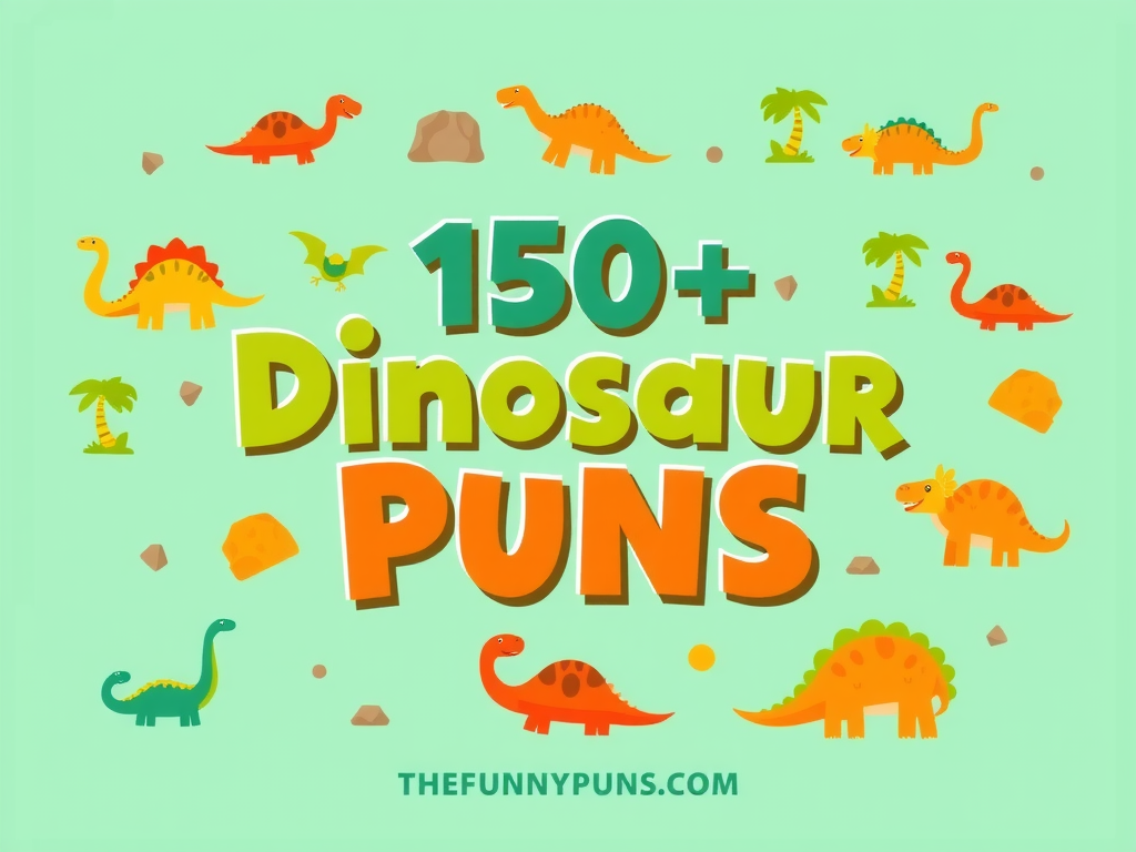 Dinosaur Puns: Unleash Your Inner Comedian with Jurassic Jokes