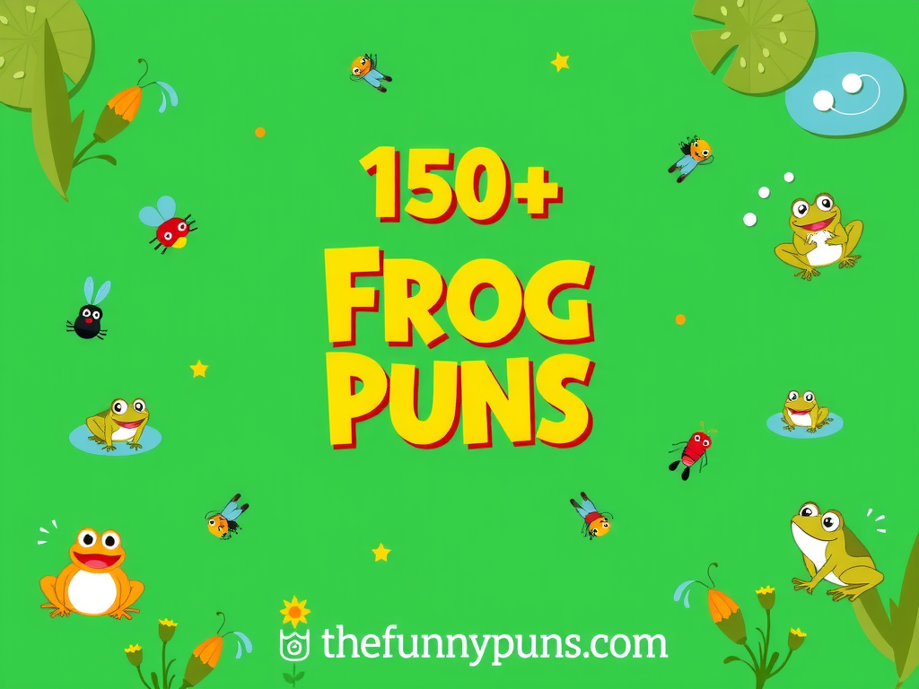 Frog Puns: Ribbiting Jokes to Leap into Laughter