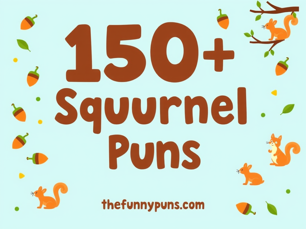 Squirrel Puns: Nutty Jokes to Brighten Your Day