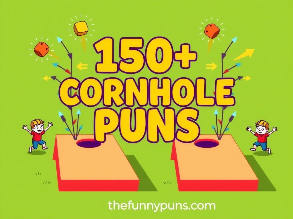 Cornhole Puns: Hilarious Jokes to Elevate Your Game