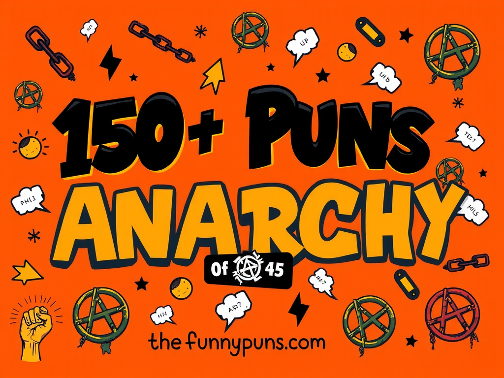 Puns of Anarchy: Hilarious Wordplay That Will Leave You Laughing