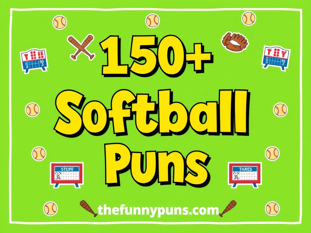 Softball Puns: Hit a Home Run with These Hilarious Jokes