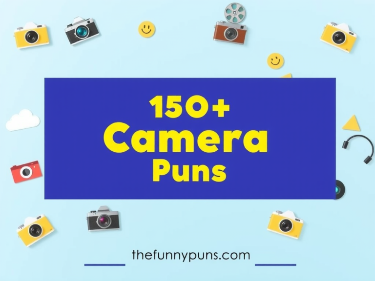 Work Camera Joke Camera Puns: Snap Your Way to a Picture-Perfect Laugh - The Funny Puns