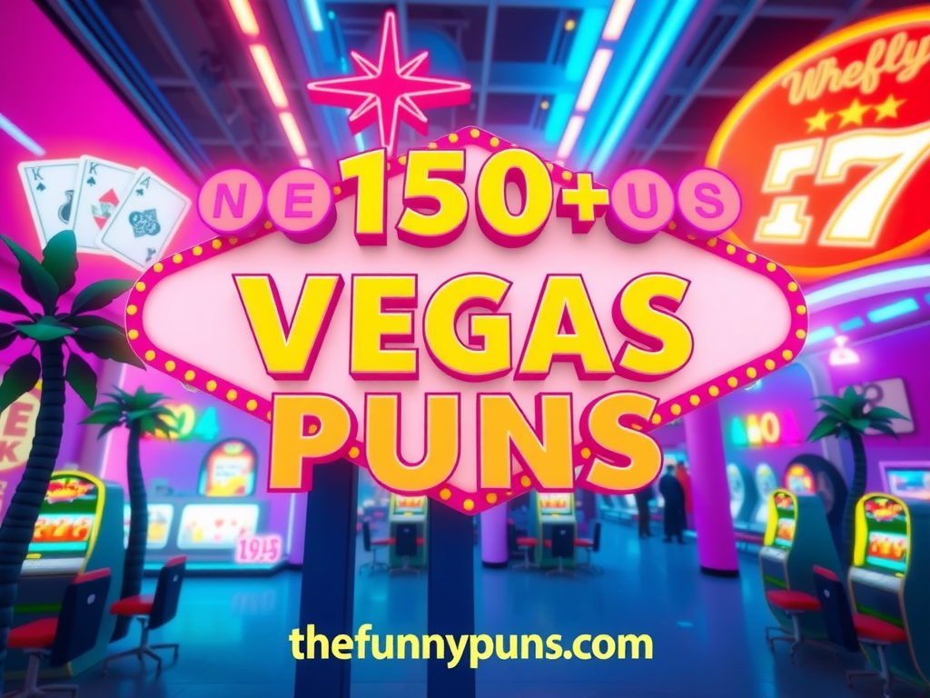 Vegas Puns: Jackpot of Hilarious Sin City Humor