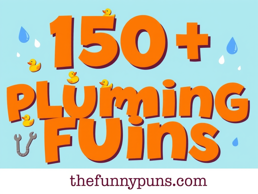 Plumbing Puns: Hilarious Jokes to Keep You in Stitches