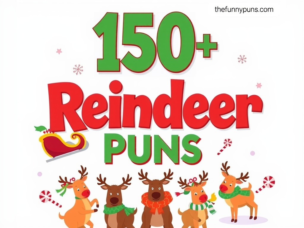 Reindeer Puns: Sleigh Your Holiday Conversations