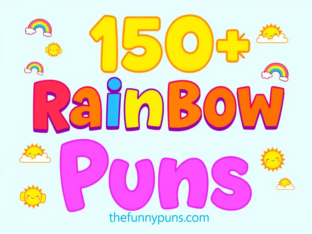 Rainbow Puns: Hilarious and Colorful Wordplay to Brighten Your Day