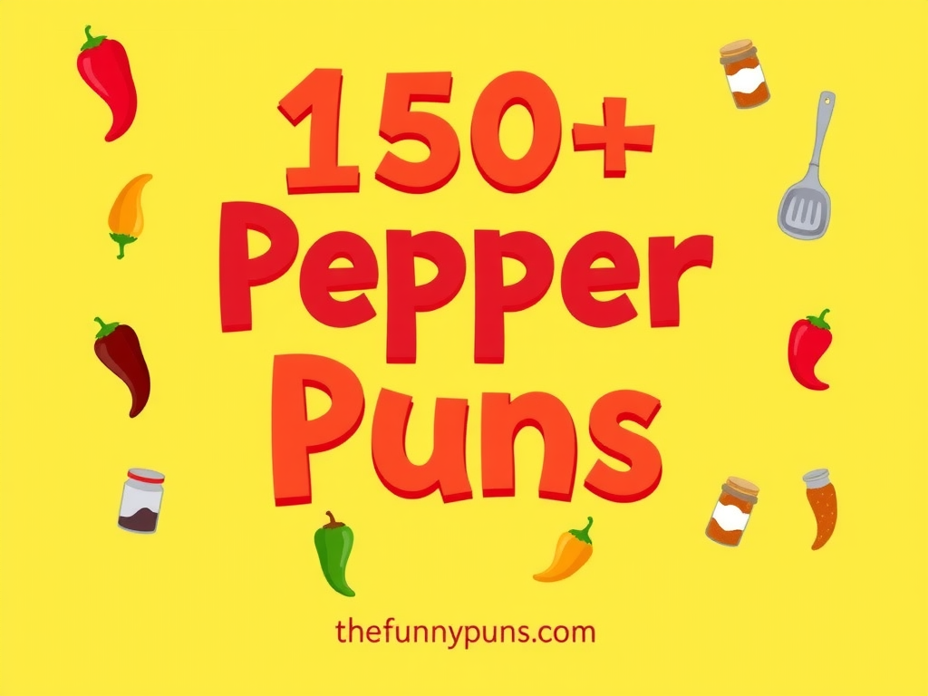 Pepper Puns: Spice Up Your Day with Hilarious Wordplay