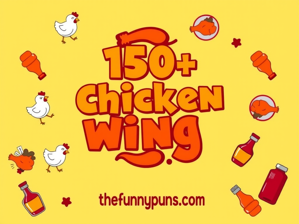 Chicken Wing Puns: Cluckin' Hilarious Jokes to Make You Smile