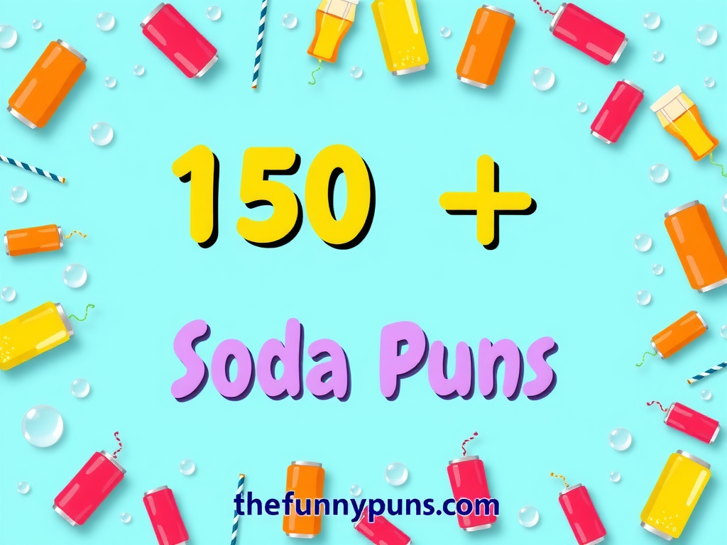 Soda Puns: Hilarious Fizz-tastic Jokes to Brighten Your Day