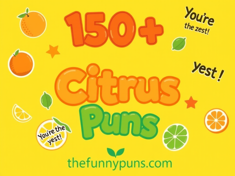 Citrus Puns: Squeeze Out Laughs with Zesty Jokes!