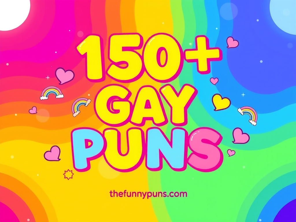 Gay Puns: Hilarious and Clever Wordplay for Every Occasion