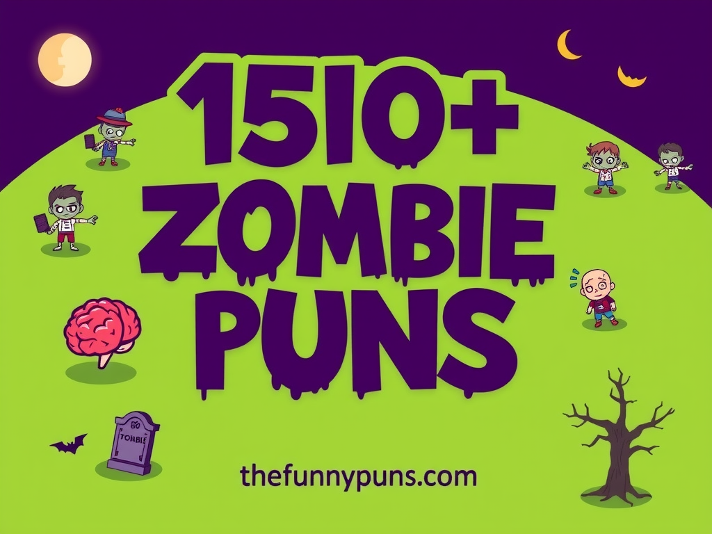 Zombie Puns: Hilarious One-Liners to Keep You Undead