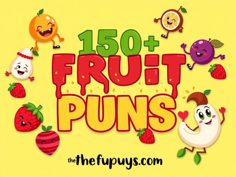 Fruit Puns: Add Zest to Your Day with Juicy Wordplay!